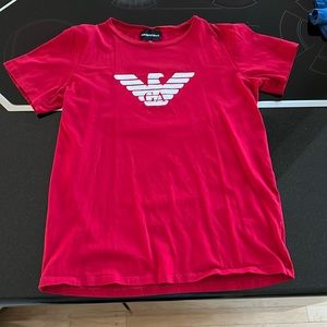 Emporio Armani short sleve shirt. Size 16